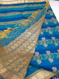 Kancheewaram Silk Saree Not Used With Blouse Piece