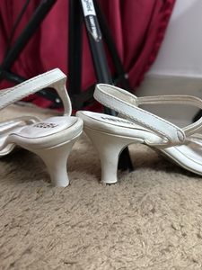 Elegant White heels