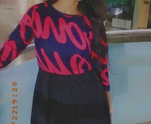 Funky Print Dress