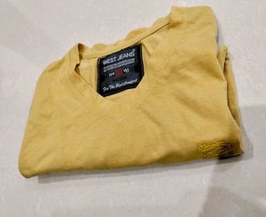West Jeans Mustard Yellow T-Shirt