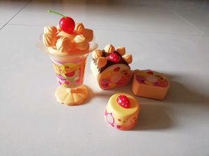 Ice Cream Sundae Swiss Roll Muffin Set
