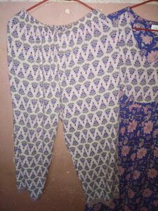 Floral Print Kurta Set
