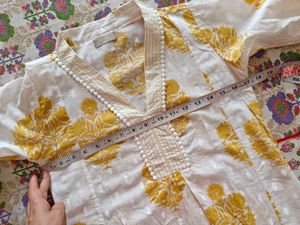 Cotton A-line Kurta