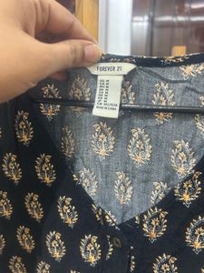 Paisley Print Dress