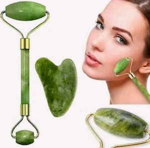Jade Roller &amp; Gua Sha Set
