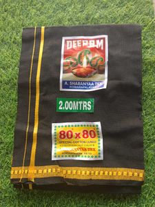 Men&#39;s Black Dhoti