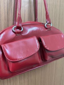Chic Maroon Shoulder Bag
