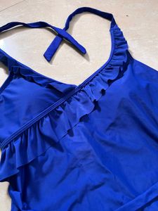 Royal Blue Swimwear Bodysuit Monokini