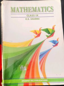 Mathematics Class IX R.D. SHARMA