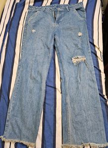 Straight Denim Jeans