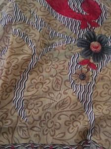 Floral Print Saree - new