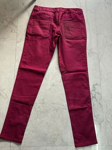 Burgundy H&amp;M Pants
