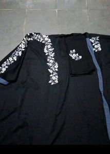 Elegant Embroidered Abaya