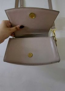 Beautiful  Nude Color  Sling Bag .
