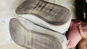 Men White Bata Shoes