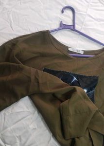 Dolman sleeve Top for girls.