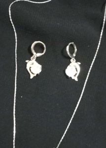 Stud Earrings And Pendant