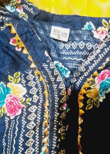 Floral Print Kurta
