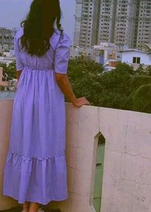 Lavender Long Dress