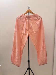 Peach Cotton Leggings