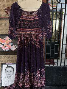 Floral Print Maxi Dress