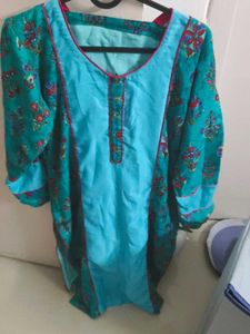 💙 Elegant Embroidered Kurti For Sale