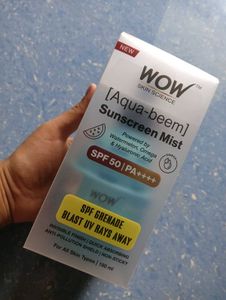 WOW Aqua Sunscreen Mist