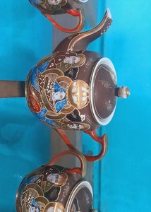 Vintage Japanese Tea Set Of 11 Piece