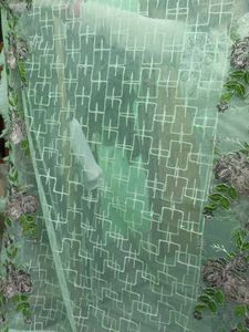 net dupatta with frillls