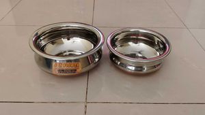 New Unused Pack Of Two Steel Handi Copper Base