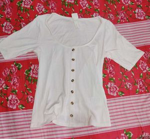 H&amp;M White Top