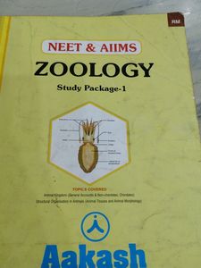 Zoology Aakash Material For Neet Aims (Pack Of 2)