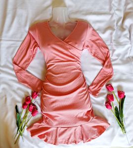 Cute Bodycon Dress From Sss - New With Tag