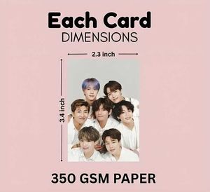 BTS OT7 Pack – Set of 7 Photocards 💜