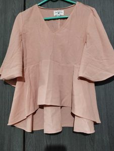 Blouse with Flared Sleeves