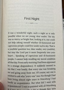 White Nights By Fyodor Dostoevsky