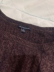 Dark Coffee Brown Sweater