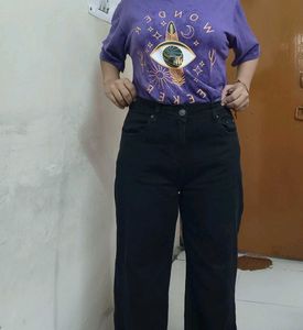High Waisted Black Jeans