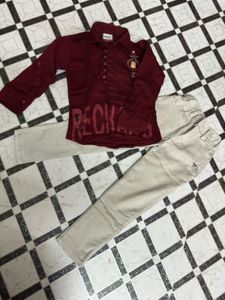 Khaki Twill Pants