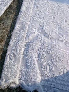 White Embroidered Ethnic Bottom