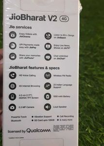 💥 JioBharat V2 (4g) Mobile Brand New Only Open