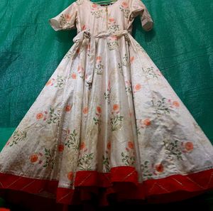 Floral😍Print Anarkali with Dupatta