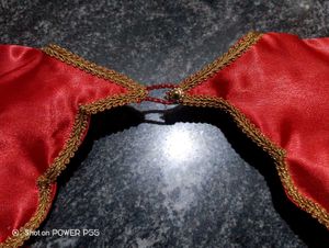 Red Readymade Saree Blouse