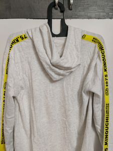 White Colour Winter Hoodie/ Sweatshirt ( Unisex)