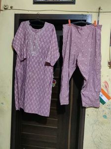 Printed Kurta Pant Set