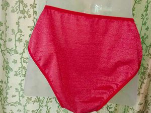 Mens Sexy Red Shimmery G String Briefs