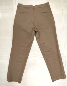 Khaki Straight Pants