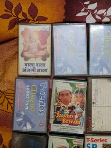 Vintage Bollywood Cassette Tapes - Lot of 40