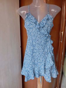 Floral Print Mini Dress