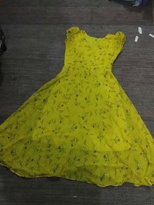 Beautiful Frock Style Kurti With Inner Linning ( A